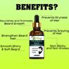 Beared Growth Serum For Men|Beard Oil for fast beard growth, Beard Oil for Patchy And Uneven Beard |Beard Oil for fast Growth, Strengthen Beared Follicles| Beared Serum Pack Of 3 view 3