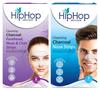 Hip Hop, Hiphop Skincare Cleansing Charcoal Forehead Nose And Chin Strips, Aloe Vera, 6 Count & Hip Hop Skincare Charcoal Nose Strips for Men - Blackhead Remover (3 Strips), blue view 1