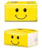DCELLA Facial Tissue Soft, Tissue Paper Napkins | Table Top | Plain (Pack of 2, Yellow), 4 Ply 600 Tissue in 2 Boxes view 1