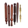 AB CRAFT Wooden Acupressure Massager Sticks for Acupressure Points Jimmy Thai Massager Hand and Foot Massager Sticks/Pack of 6 view 1