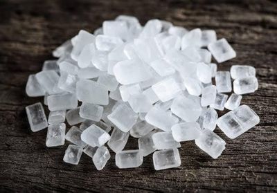 AYURVEDIC ZONE Mishri Dana - Misri Dana - White Candy - White Mishri - Cutting Mishri -Rock Sugar Crystals for Sweets Pooja Puja Prasad (800 gm)