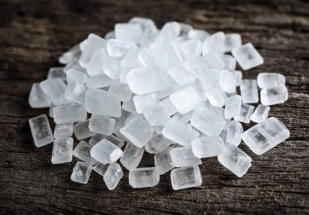 AYURVEDIC ZONE Mishri Dana - Misri Dana - White Candy - White Mishri - Cutting Mishri -Rock Sugar Crystals for Sweets Pooja Puja Prasad (200 gm)