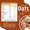 Health Ninja Dark Chocolate Oats | High Protein Breakfast Oats | Protein Oats 900 gm Pack view 3