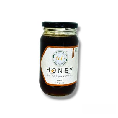 THE CHIS FARM Raw Organic Honey | 100% Raw & Natural | No Added Sugar | No Antibiotics | Non GMO | Unpasteurize. (Ajwain, 250 Grm)