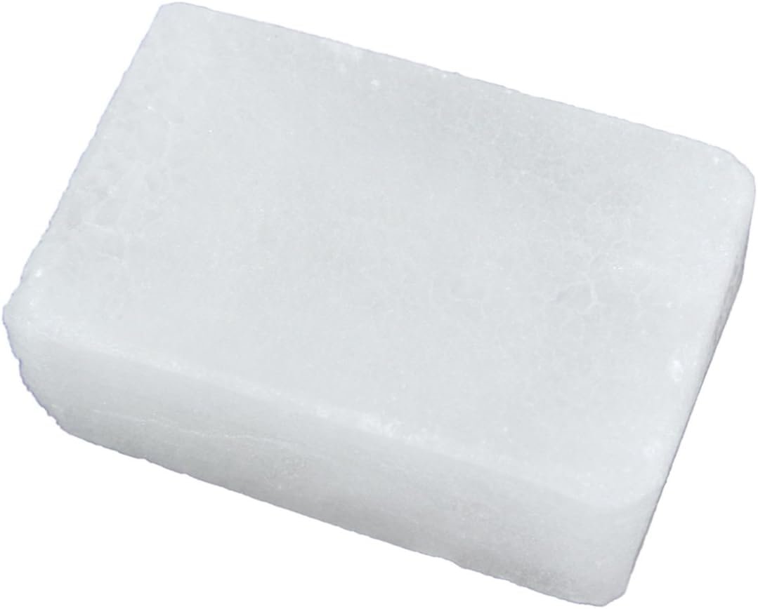 Veganic Whole Rectangular Alum Stone | After Shaving Alum | Phitkari Crystal | Fitkari Stone Block For Skin | Fitkarri Pieces (1800)