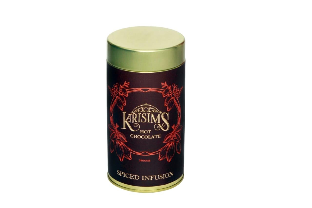 KRISIM'S Hot Chocolate Spiced Infusion I Indulge in Winter's Warm Embrace with Our Irresistible Steamy Spice Delight Hot Chocolate Spiced Infusion