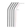 Aktnil Stainless Steel Reusable SS 304 Food Grade Beverage Drinking Straws with Straw Cleaning, view 2
