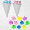 KUMISHRI 10 Pcs Reusable Anti Winding Laundry Balls Silicone Washing Machine Cleaning Ball Silicone Laundry Balls 2 Pcs Washing Machine Hair Filter Cleaning Mesh Bag Washing Machine Lint Remover view 1