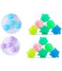 KUMISHRI 10 Pcs Reusable Anti Winding Laundry Balls Silicone Washing Machine Cleaning Ball Silicone Laundry Balls 2 Pcs Washing Machine Hair Filter Cleaning Mesh Bag Washing Machine Lint Remover view 2