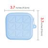 Adorila Sanitary Napkin Storage Bag, Silicone Period Bag with Wrist Strap, Portable Menstrual Cup Pouch for Teen Girls Women (Blue) view 4