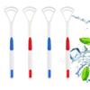 Gorgio Professional Tongue Cleaner Brush - Set of 2 | Dual-Action Scraper for Oral Hygiene and Fresh Breath | Gentle Yet Effective (Color May Vary) view 1