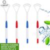 Gorgio Professional Tongue Cleaner Brush - Set of 2 | Dual-Action Scraper for Oral Hygiene and Fresh Breath | Gentle Yet Effective (Color May Vary) view 2