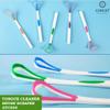 Gorgio Professional Tongue Cleaner Brush - Set of 2 | Dual-Action Scraper for Oral Hygiene and Fresh Breath | Gentle Yet Effective (Color May Vary) view 4