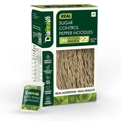 Diahealth Noodles (Pepper, 200 GM - Pack of 2)