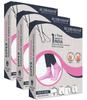 RUDRAMANI Silicon Anti Heel Full Length Rubber Socks Waterproof Moisturizing Heel Peny Socks Pain Relief Foot Care Protector Foe Men & Women - (Size-Large)(9-10-11) Pink Pack of 3 view 1