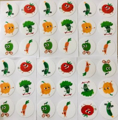 NH Fashion Hub Mosquito Patches Bug Insect Stickers, The Original All Natural Citronella Essential Oil Insect Patch, Plant Based Ingredients, Non-Toxic, DEET Free, for Toddlers, Kids. (Vegtable, 72)