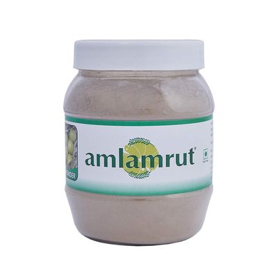 Amlamrut Amla Powder (250g) | Natural Vitamin C | Ayurvedic Health Supplement | Immunity Booster | Hair & Skin Care | Pure & Chemical-Free | Digestive Support