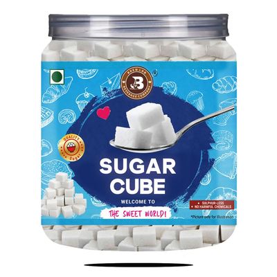 Brew Lab Sulphur Less White Sugar Cube (250 g) | No Harmful Chemicals Perfect For Tea & Coffee | Sugar