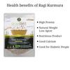 Greenhabit Ragi KURMURA MURMURA aka Ragi Puff for Healhty Breakfast Snack Food (400 gm pack of 4) view 4