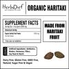 Herbadiet Organic Haritaki Fruit Powder|227 Gram|100% Certified Terminalia Chebula|Detoxification & Rejuvenation view 4