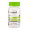 Organic Ashwagandha Root Powder 60 Capsules | 100% Certified Withania Somnifera | Active Withanolides, Adaptogenic Herbal Supplement view 1