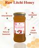 BURAANSH Raw Litchi Honey | 100% Pure, Unprocessed, Unheated Honey | No added sugar | Glass Jar (500.00) view 2