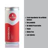 Go Grin Kombucha | Strawberry Love (Fresh Strawberry & Hibiscus) | Probiotic Powerhouse | 250 ml - pack of 4 cans view 3