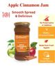 BURAANSH Jam Bottle- Perfect Spread for Bread, Pancakes, Waffles - 220g Apple Cinnamon Jam | 100% Natural Fruit- No Preservatives - Artificial Color or Added Flavors - Pack of 1 view 3