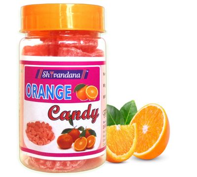 Shivandana Orange Candies |Narangee Candy|Orange Candy Khatti Mithi Narangi Santara Goli|Sweet Toffee Refresh Childhood Memories|(150 Grms)