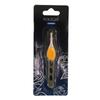 FOLELLO Square Tip Tweezer/Plucker with Rubber Grip, Suitable for Eyebrows, Upper Lips & Small hairs (Golden), Precision Tweezers for Home & Professional Use, Unisex Hair Plucker for Facial Hair view 1