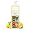 Rubz Pure Lemon Massage Oil Infused With Natural Lemon Extract | Refreshing Citrus Scent To Relieve Tension And Moisturize | Refreshing, Hydrating & Aromatic Oil | 1 Litre view 1