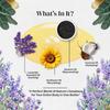 Rubz Lavender Massage Oil | Stress-Relieving Properties | Soothing & Hydrating After Bath Oil | Perfect For A Calming & Moisturizing Massage Experience | 1 Litre view 2