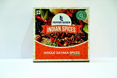 PEPPER QUEEN PFPPER QUEEN Indian Masala - Zayaka Masala,110 grams, | Whole Khara Zayaka masala, | 11 types,. individual packets, All these spices are categories of Zayaka masala. Pure and clean.