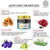 Anti Grey Beard Gel - 100 Gms - Ayush Certified - Gel Protection for Early Greys view 4