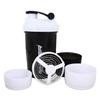 ArrowMax Protein Fitness Combo Gym Shaker Bottle With Wrist Band Support Gym & Sports Kit l Weightlifting l Powerlifting l Wrist Wrap l Gym Shaker l Shaker Bottle l Gym Bottle (500 ML) view 3