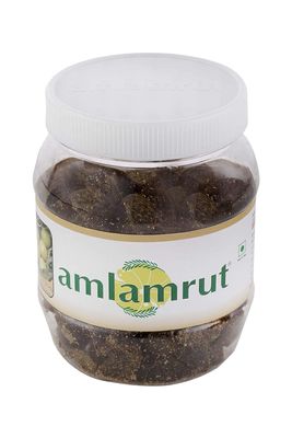 Amlamrut Amla Masala Candy 250g - Tangy Amla Infused with Spices - Immunity Boosting & Digestive Aid - Natural Indian Flavors