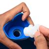 EASYAID Hot Water Bag for Pain Relief  Natural Rubber Hot Water Bottle, Leak-Proof, 2L Capacity (Multi-Color Options) (Blue) view 2