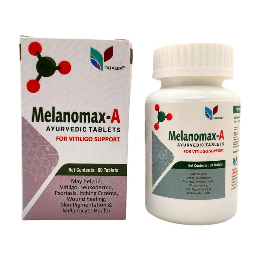 Melanomax-A Natural Supplement for Vitiligo and White Spots. 60 Tablets