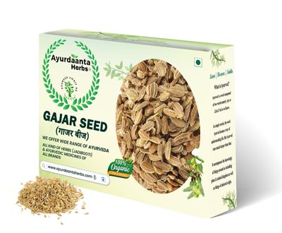 Ayurdaanta Herbs - Gajar Seed/Gajar Beej/Carrot Seed (EDIBLE) | Gajar Beej | Gajar ka Beej |   ( ) (50Gr)