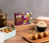 Pure Ghee Besan ke Laddu - with Jaggery and Nuts | 2 X 200g | Homemade Desi Ghee Gur Besan Ladoo | Traditional Indian Sweet | No Refined Sugar | No Maida | From Granny view 2
