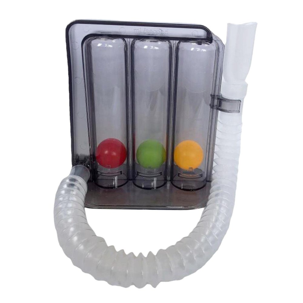 CLUB BOLLYWOOD 3-Ball Deep Breathing Exerciser Incentive Spirometer Respiration Trainer | Health Care | Other Health Care Supplies