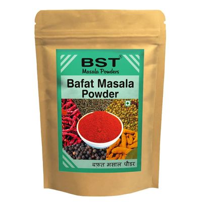 BST - Mangalore Bafat Powder 250g | Delicious Mangalore Bafat Masala, prepared using meat or chicken. Made with pure spices.