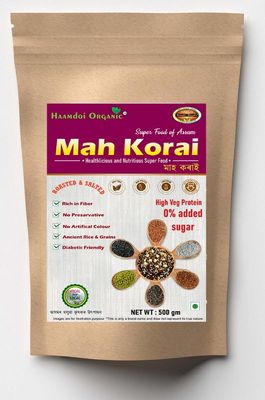 Haamdoi Organic Mah Korai Healthy Brackfast/Evening Salty 100% Natural 6 in 1 Super Seeds Mix (Original Seven diet seeds) Multi seeds mix, Antioxidant Seeds Mix, Assamese Spcial Brackfast.
