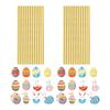 BNF 24 Pieces Decorative Straws Party Decoration for Holiday Birthday Wedding view 1