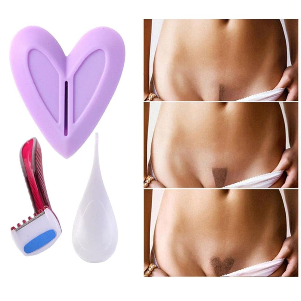 CLUB BOLLYWOOD Bikini Razor Shaver Shaping Tool for Pubic Hair and Skin Heart | Shaving & Hair Removal | Razors & Razor Blades