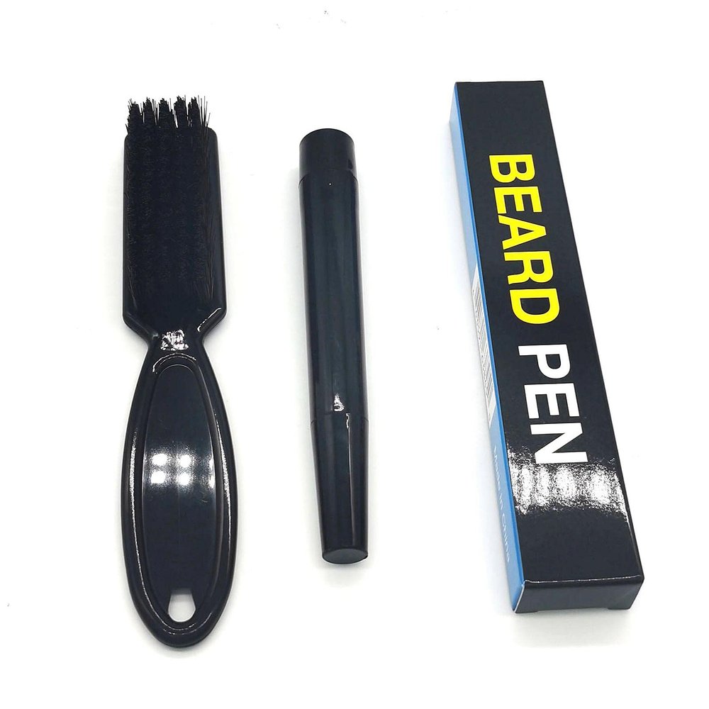 CLUB BOLLYWOOD Eyebrows Beard Pen Filler Beard Brush For Men Sweat Proof Black | Shaving & Hair Removal | Shaving Brushes & Mugs
