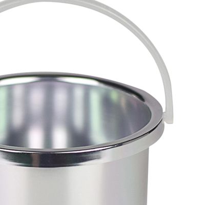 CLUB BOLLYWOOD Portable Wax Heater Inner Pot for Depilatory Hair Removal Wax Machine Silver | Shaving & Hair Removal | Waxing Supplies