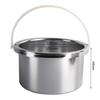 CLUB BOLLYWOOD Portable Wax Heater Inner Pot for Depilatory Hair Removal Wax Machine Silver | Shaving & Hair Removal | Waxing Supplies view 2