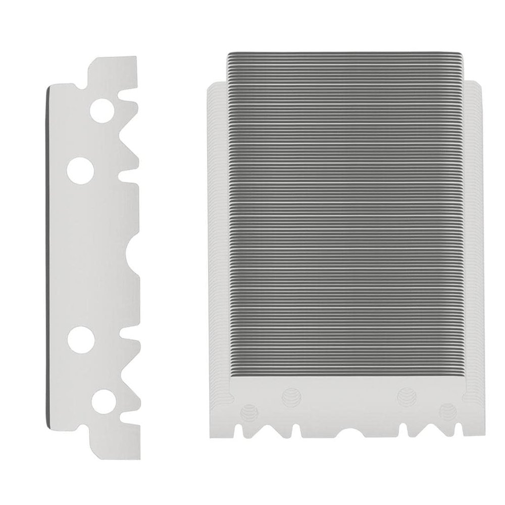 CLUB BOLLYWOOD Men 100 X Single Edge Razor Window Scraper Blades Heavy Duty|Shaving & Hair Removal|Razors & Razor Blades,1 Count