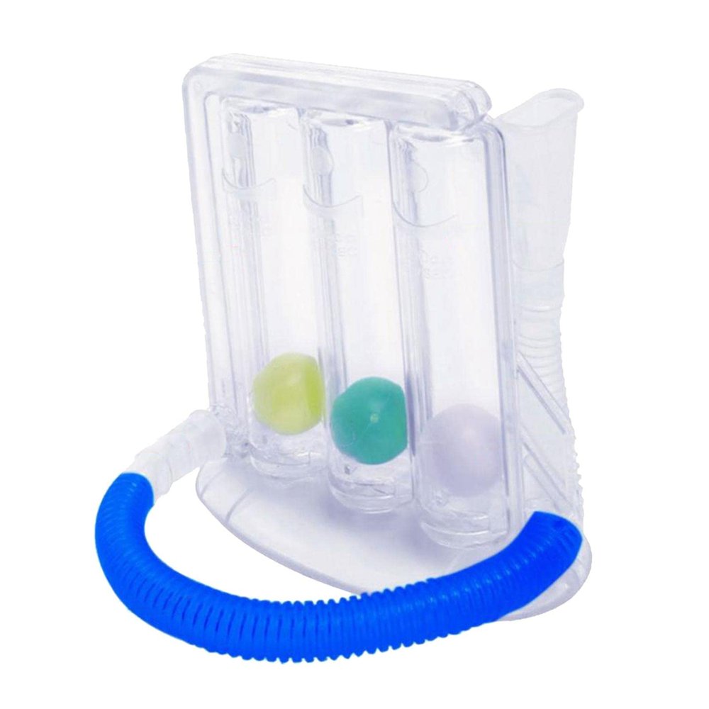 CLUB BOLLYWOOD Deep Breathing Lung Exerciser 3Ball Incentive Spirometer Respiration Trainer | Health Care | Other Health Care Supplies